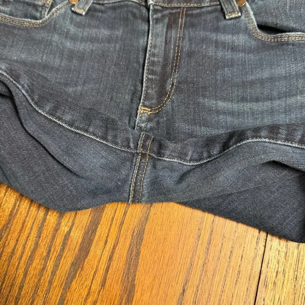 Paige Skyline Ankle Peg Jeans | Size 29 | Dark Wash Slim Fit Stretch Denim - Picture 7 of 12